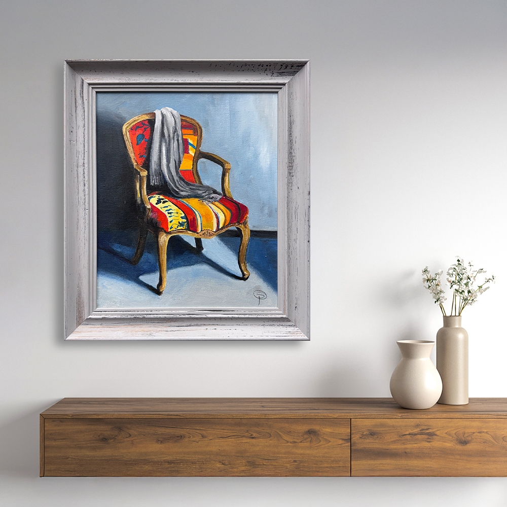 View of picture in situ